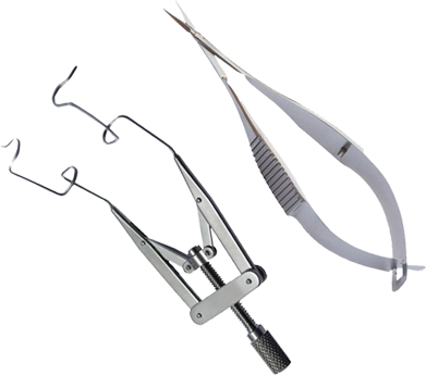 Eye surgery instruments