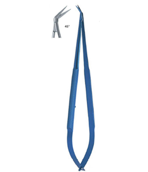 Titanium Micro Angled Scissors