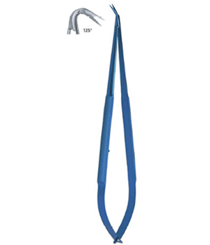 Titanium Micro Angled Scissors