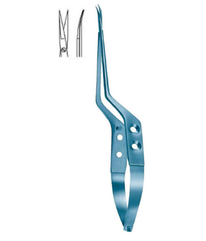 Titanium Yasargil Micro Bayonet Scissors