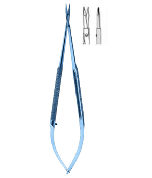 Titanium Micro Vannas Scissors
