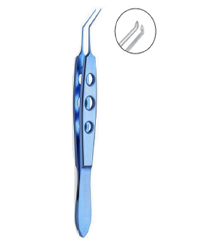 Titanium Utrata Capsulorrhexis Forceps